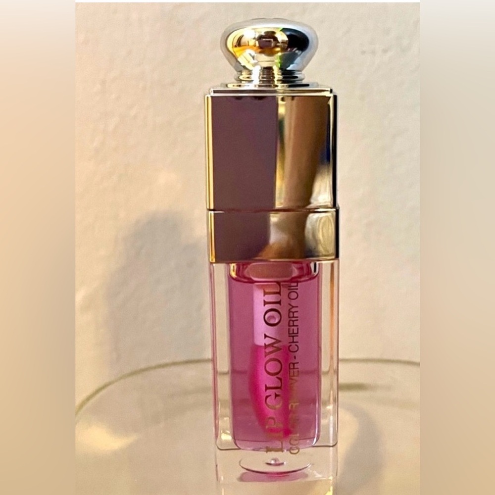 Dior Glow Oil Lip Gloss - pink lilac